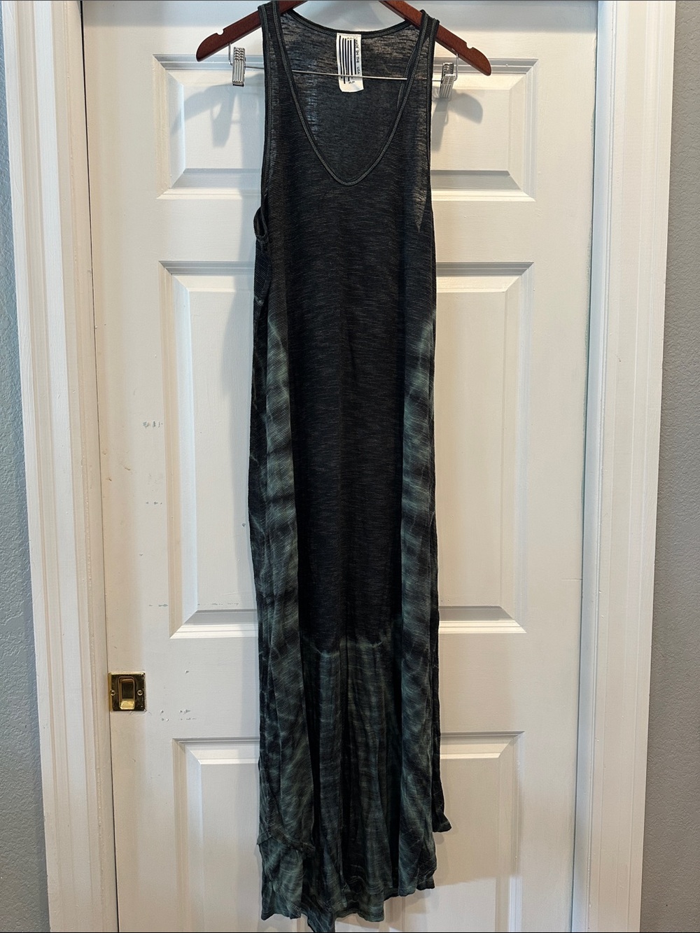 Free People Tie Dye Racerback Maxi Dress